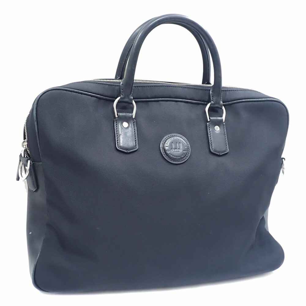 Dunhill Men's Black Nylon Handbag